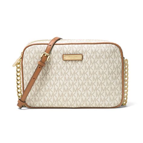 michael kors jet set messenger vanilla handbags cheap|michael kors jet set collection.